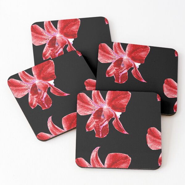 Item preview, Singing Red White Orchid designed and sold by caffin8ed.
