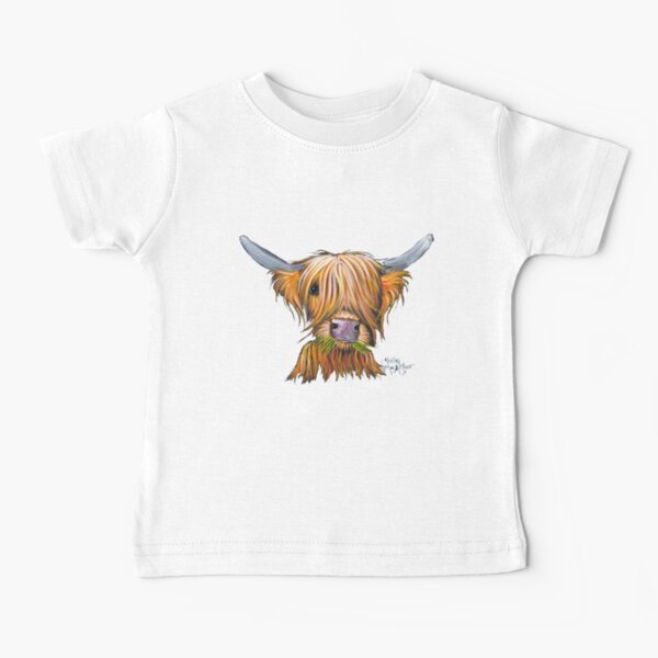 Item preview, Scottish Hairy Highland Cow 'LITTLE VIKING 2' by Shirley MacArthur designed and sold by Shirley MacArthur Limited.
