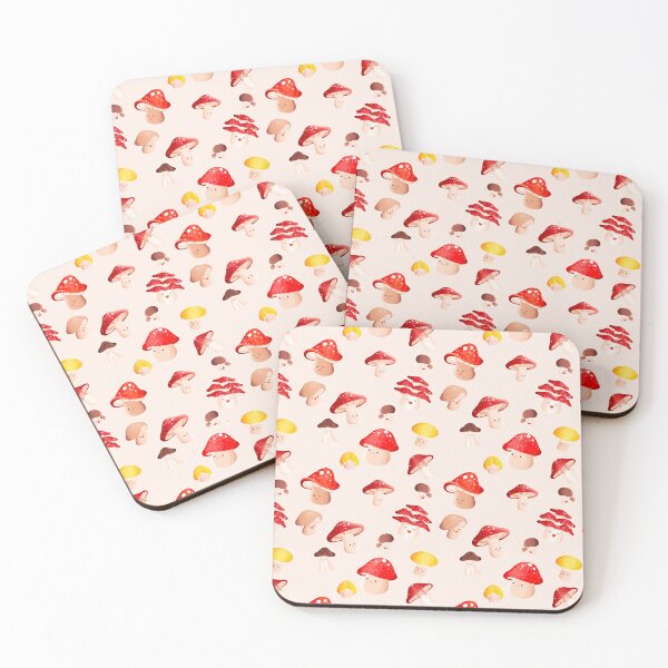 Item preview, Cutest Happy Little Mushrooms Pattern designed and sold by lordyswiss.