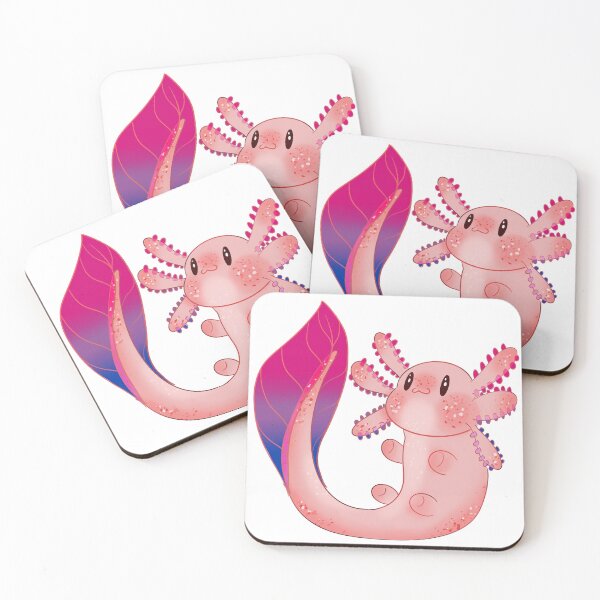 Item preview, Bisexual axolotl designed and sold by Artfromtheabyss.