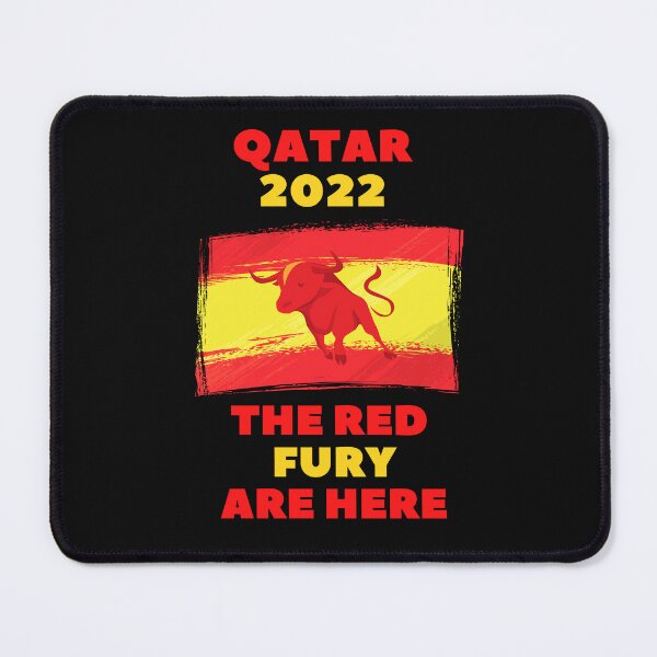 Item preview, Qatar 2022 The Red Fury Are Here designed and sold by WowAllinOne.