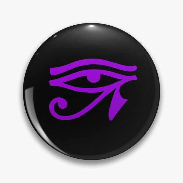Item preview, Purple Eye of Horus symbol designed and sold by effervescence.
