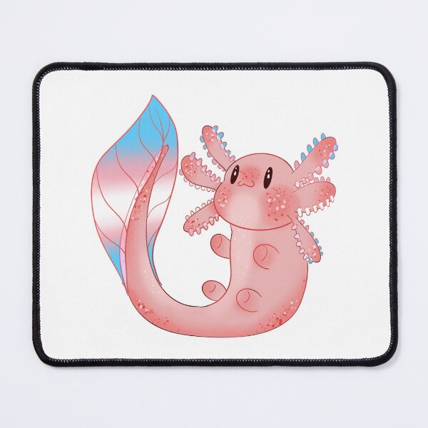 Item preview, Transgender axolotl designed and sold by Artfromtheabyss.