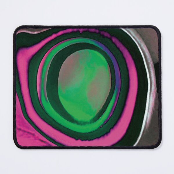 Artikelvorschau, Unique Abstract Art Organic Shapes Pink Green Taupe and Black Retro Design entworfen und verkauft von FortuneTee.