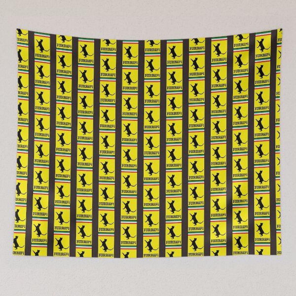 Item preview, FURRari, not Ferrari Cat Logo designed and sold by QuirkyIsGood.