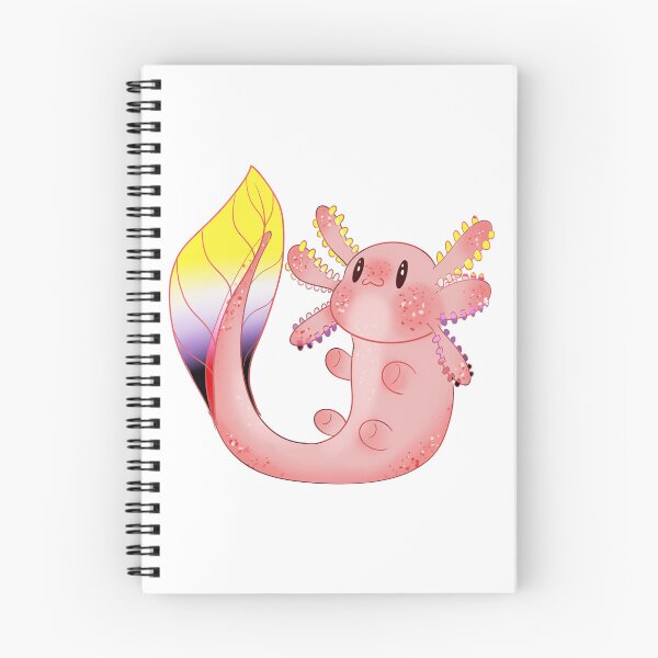 Item preview, Nonbinary axolotl designed and sold by Artfromtheabyss.