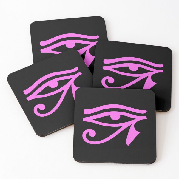 Item preview, Pink Eye of Horus symbol designed and sold by effervescence.