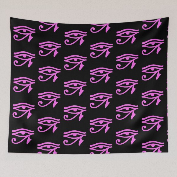 Item preview, Pink Eye of Horus symbol designed and sold by effervescence.