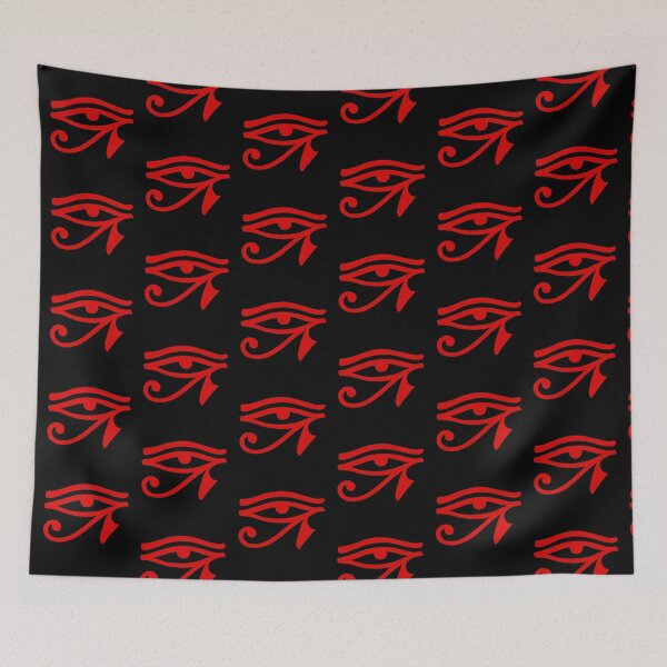 Item preview, Red Eye of Horus symbol designed and sold by effervescence.