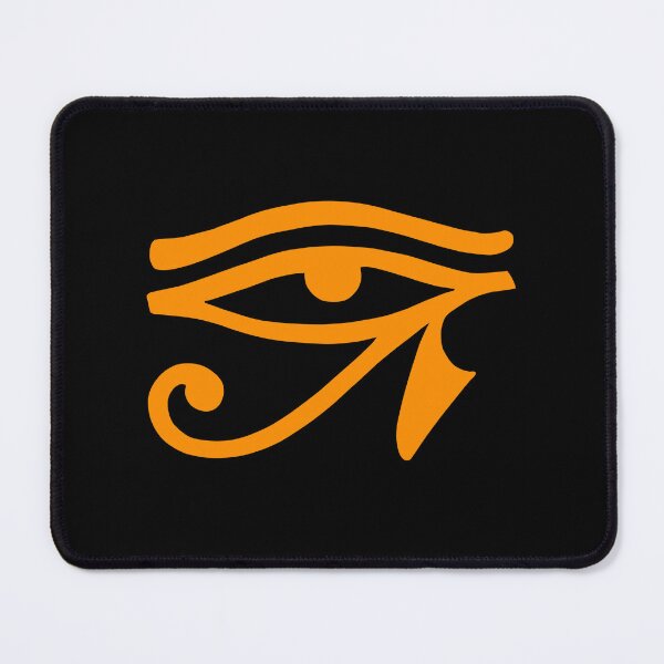 Item preview, Orange Eye of Horus symbol designed and sold by effervescence.