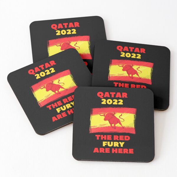 Item preview, Qatar 2022 The Red Fury Are Here designed and sold by WowAllinOne.