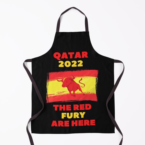 Item preview, Qatar 2022 The Red Fury Are Here designed and sold by WowAllinOne.