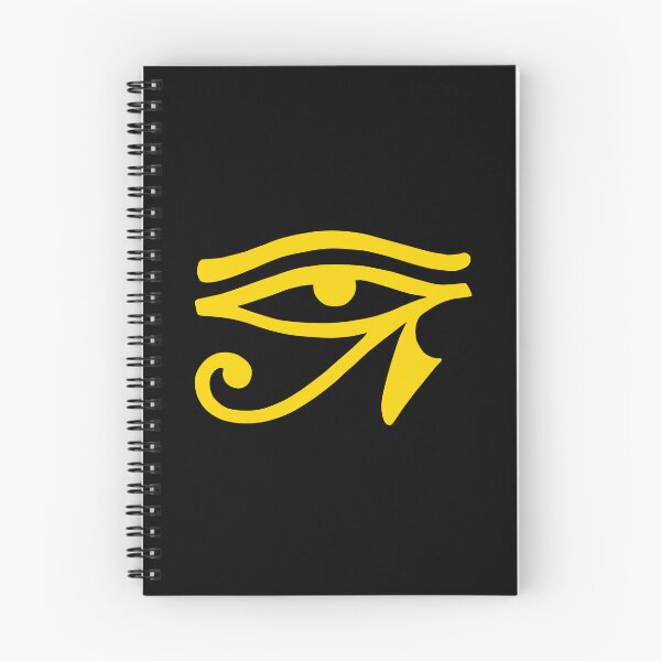 Aperçu de l'œuvre Yellow Eye of Horus symbol créée et vendue par effervescence.