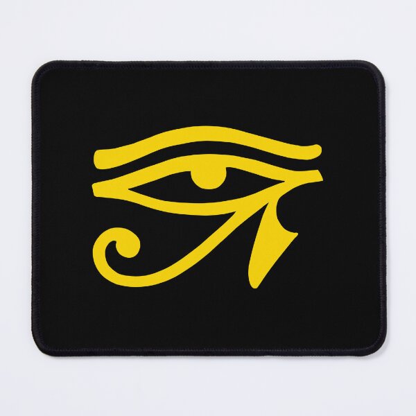 Item preview, Yellow Eye of Horus symbol designed and sold by effervescence.