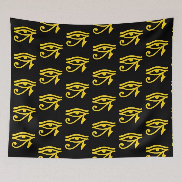 Item preview, Yellow Eye of Horus symbol designed and sold by effervescence.