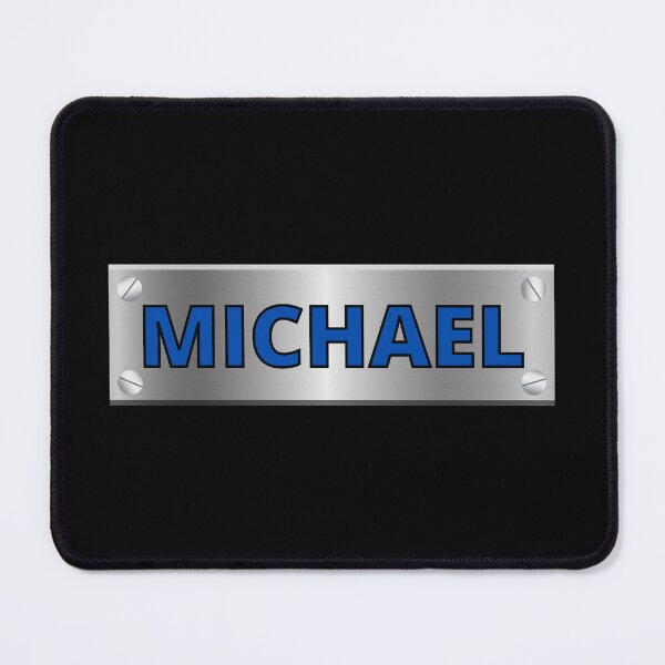 Item preview, MICHAEL_METAL NAME PLATE designed and sold by philevera.