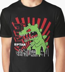 Camiseta gráfica Rugrats verdes de Reptar