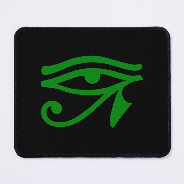 Item preview, Green Eye of Horus symbol designed and sold by effervescence.