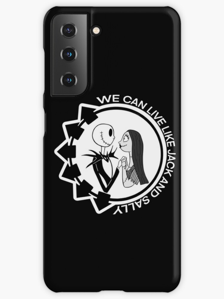 we can live like jack and sally blink lyrics Samsung Galaxy Phone Case