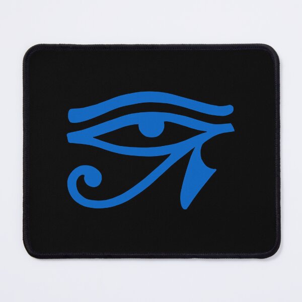 Item preview, Blue Eye of Horus symbol designed and sold by effervescence.