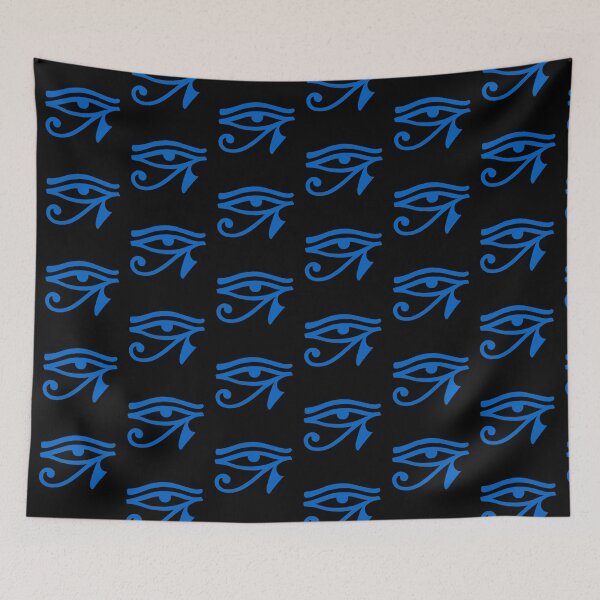 Item preview, Blue Eye of Horus symbol designed and sold by effervescence.
