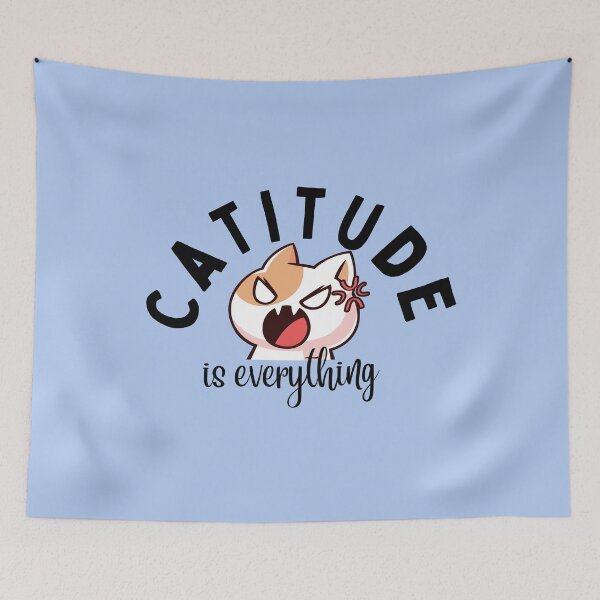 Item preview, Catitude is everything  designed and sold by PCpallavi.