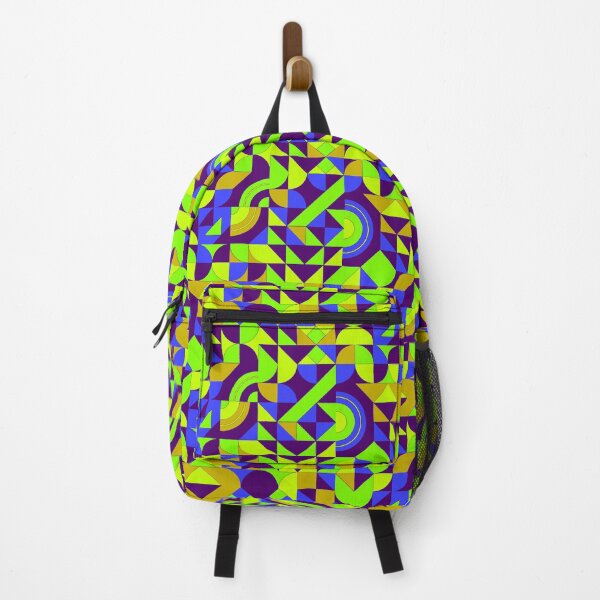 Item preview, geometric colorful patterns conceptual Art - Abstract Neo Geo graphic design designed and sold by Design Repo.