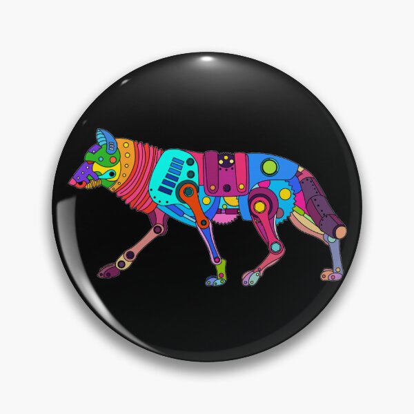 Item preview, Robowolf Mandala Colorful designed and sold by Parag's Travel Shop.