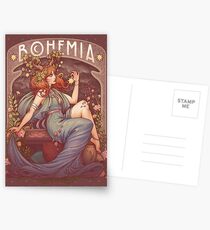 Jugendstil BOHEMIA Postkarten