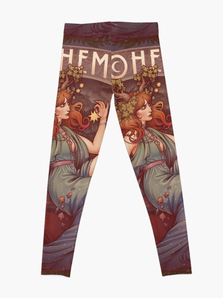 Alternate view of Art Nouveau BOHEMIA Leggings