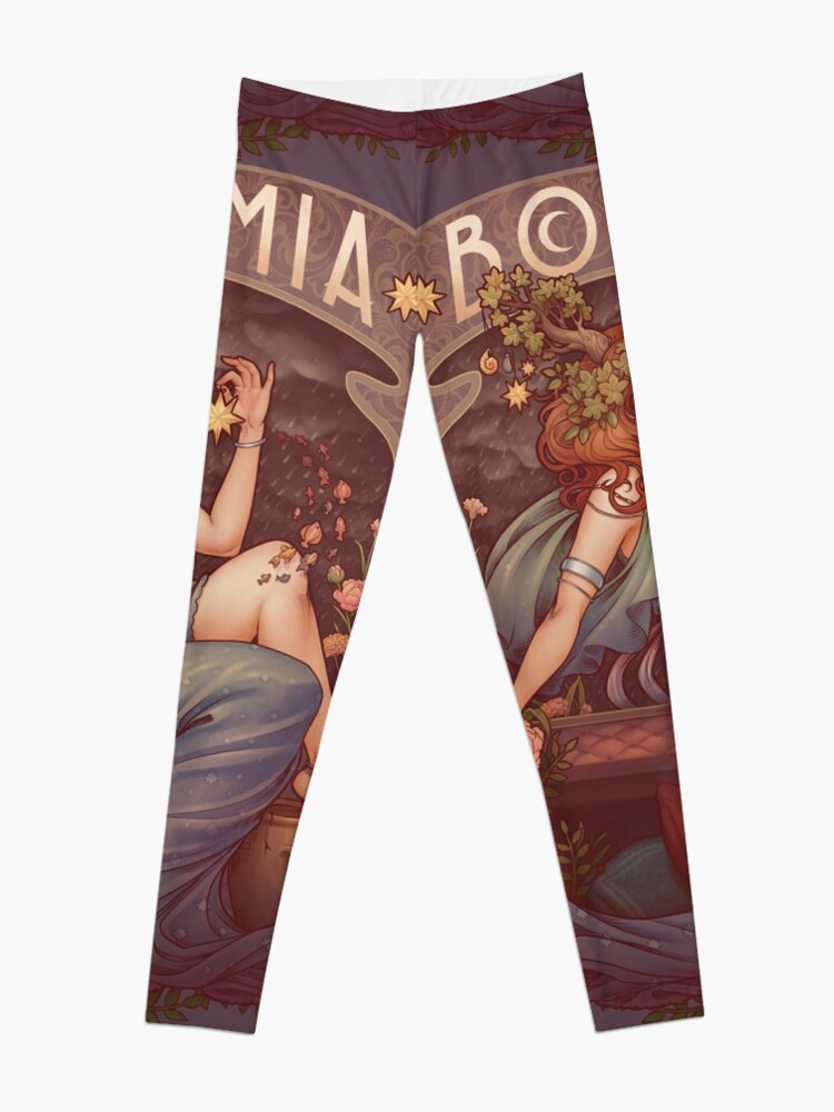 Alternate view of Art Nouveau BOHEMIA Leggings