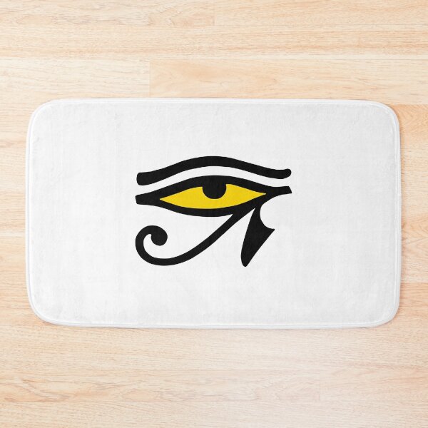 Item preview, Black/Yellow Eye of Horus symbol designed and sold by effervescence.