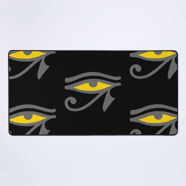 Item preview, Grey/Yellow Eye of Horus symbol designed and sold by effervescence.