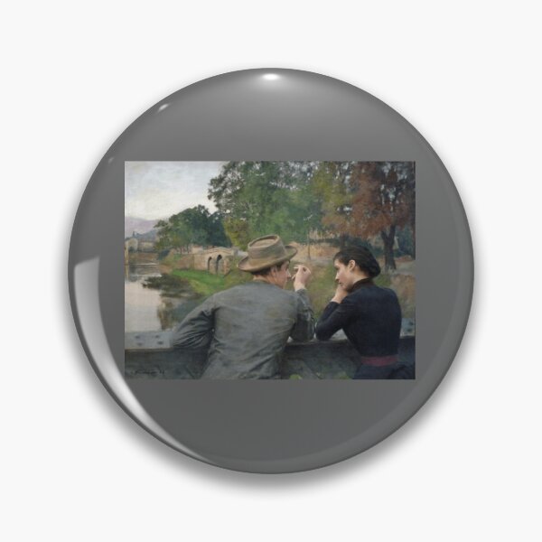 Item preview, Les Amoureux - The Lovers - Émile Friant - 1888 Classic designed and sold by ianeDales1896.