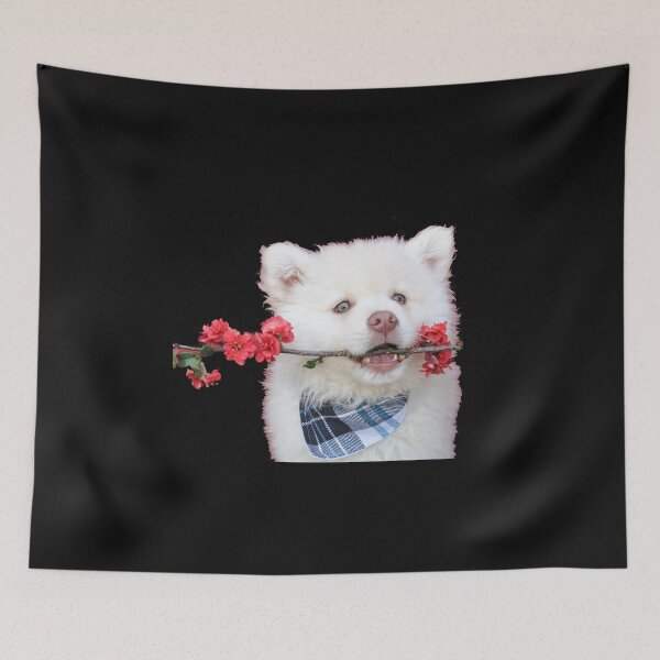 Item preview, A Dog with A Bandanna, Gift for The Dog Lover designed and sold by DiensDesign.