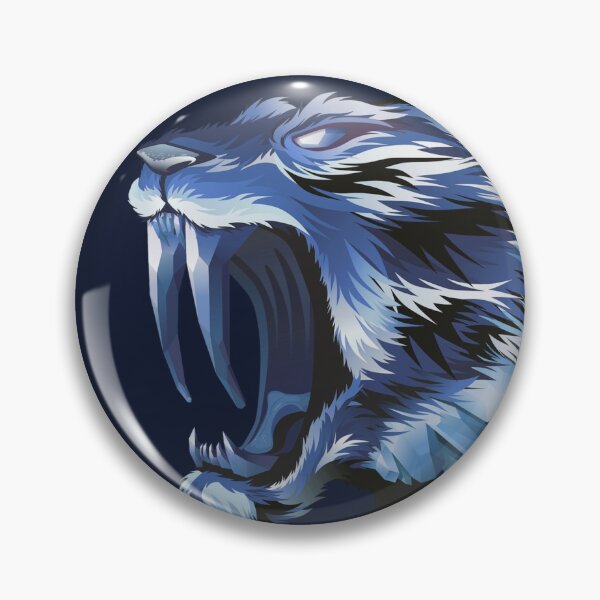 Item preview, Roaring Crystal Sabertooth Tiger - Feline Lover  designed and sold by TheEndlessStore.