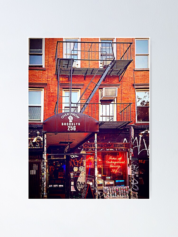 "Williamsburg, Brooklyn, NYC " Poster for Sale by eleonoraingrid Redbubble