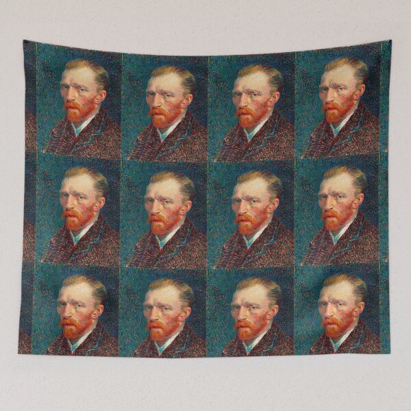 Item preview, Self-Portrait, Vincent Van Gogh 1887 designed and sold by CulverCrafts.