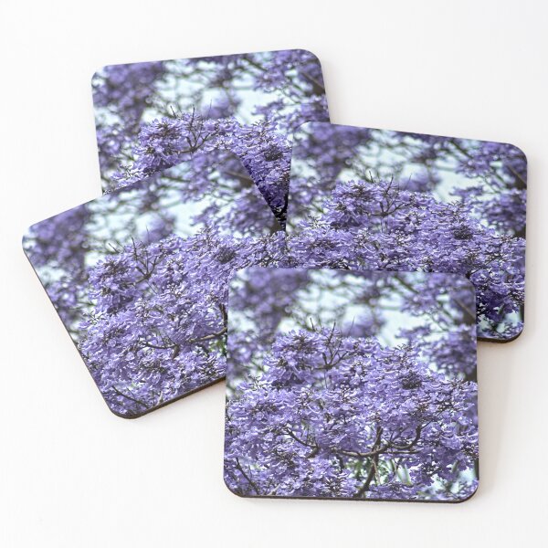 Item preview, Flowering Jacaranda Tree Branch Blooming Spring Flowers  designed and sold by Anna Lemos.
