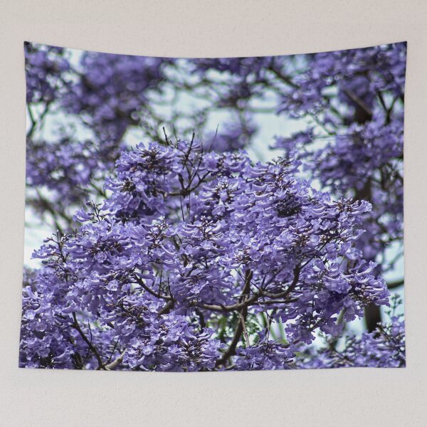 Item preview, Flowering Jacaranda Tree Branch Blooming Spring Flowers  designed and sold by Anna Lemos.