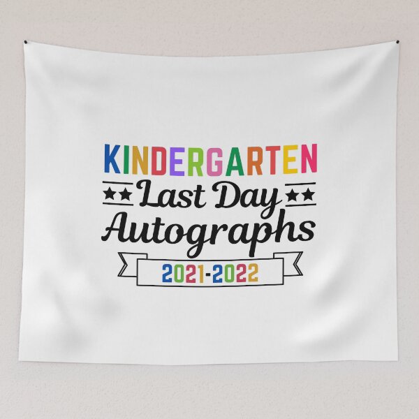 Item preview, Kindergarten Last Day Autographs 2021-2022 designed and sold by AmeliaStore1.