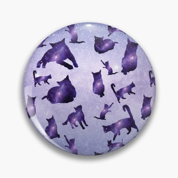 Item preview, Purple Space Cats designed and sold by catladyjoy.
