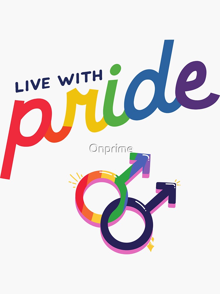 Lqbtq Pride Sticker For Sale By Onprime Redbubble