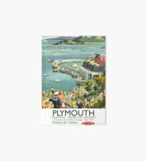 Plymouth Delightful Centre For Holidays Art Board