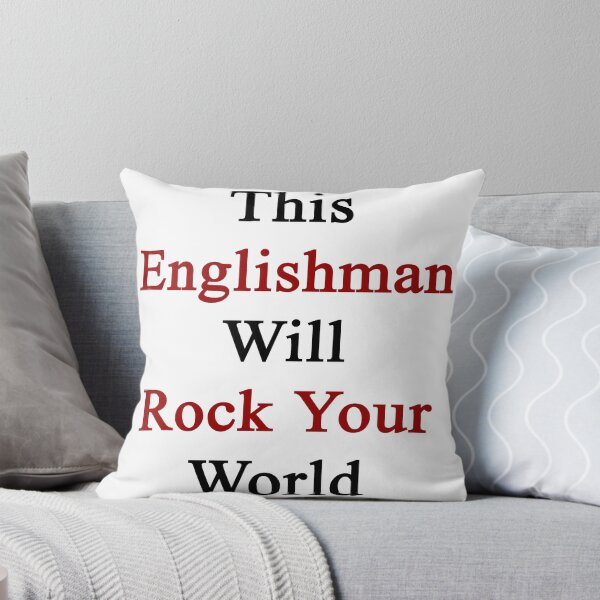 Item preview, This Englishman Will Rock Your World  designed and sold by supernova23.