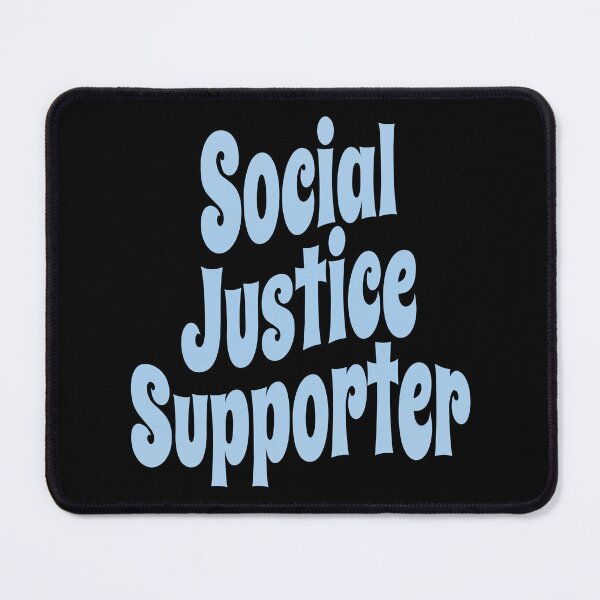 Item preview, Social Justice Supporter (Inspirational and Motivational Political Quote • Vintage Classic 70's Look) designed and sold by SassyClassyMe.