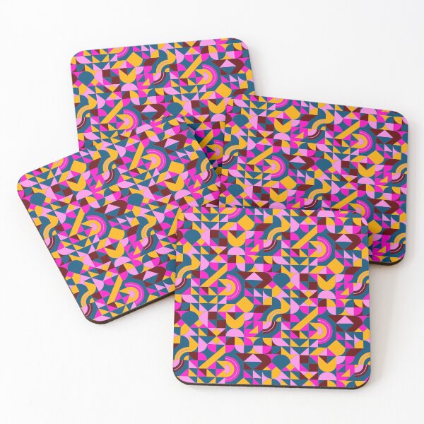 Item preview, geometric colorful patterns conceptual Art - Abstract Neo Geo graphic design designed and sold by Design Repo.