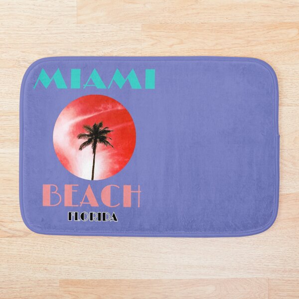 Aperçu de l'œuvre Plage de Miami créée et vendue par SerafinDesign.