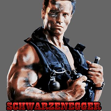 Arnold Schwarzenegger Commando Classic Poster for Sale by