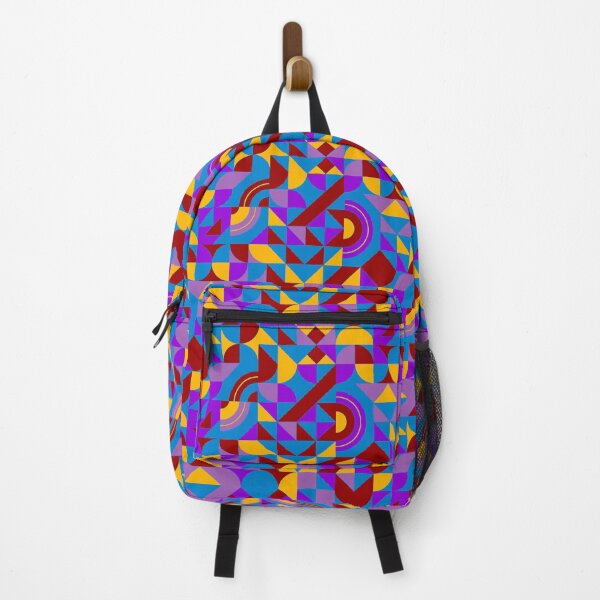 Item preview, geometric colorful patterns conceptual Art - Abstract Neo Geo graphic design designed and sold by Design Repo.